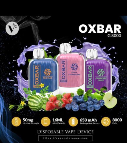 Oxbar 8000 Disposable Pod