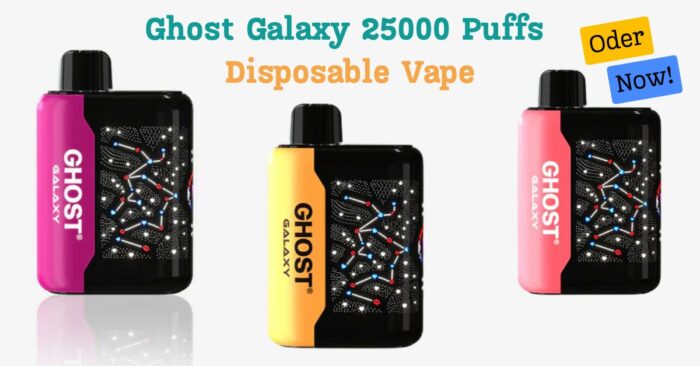 Ghost Galaxy 25000 Puffs Disposable Vape in Abu-Dhabi city